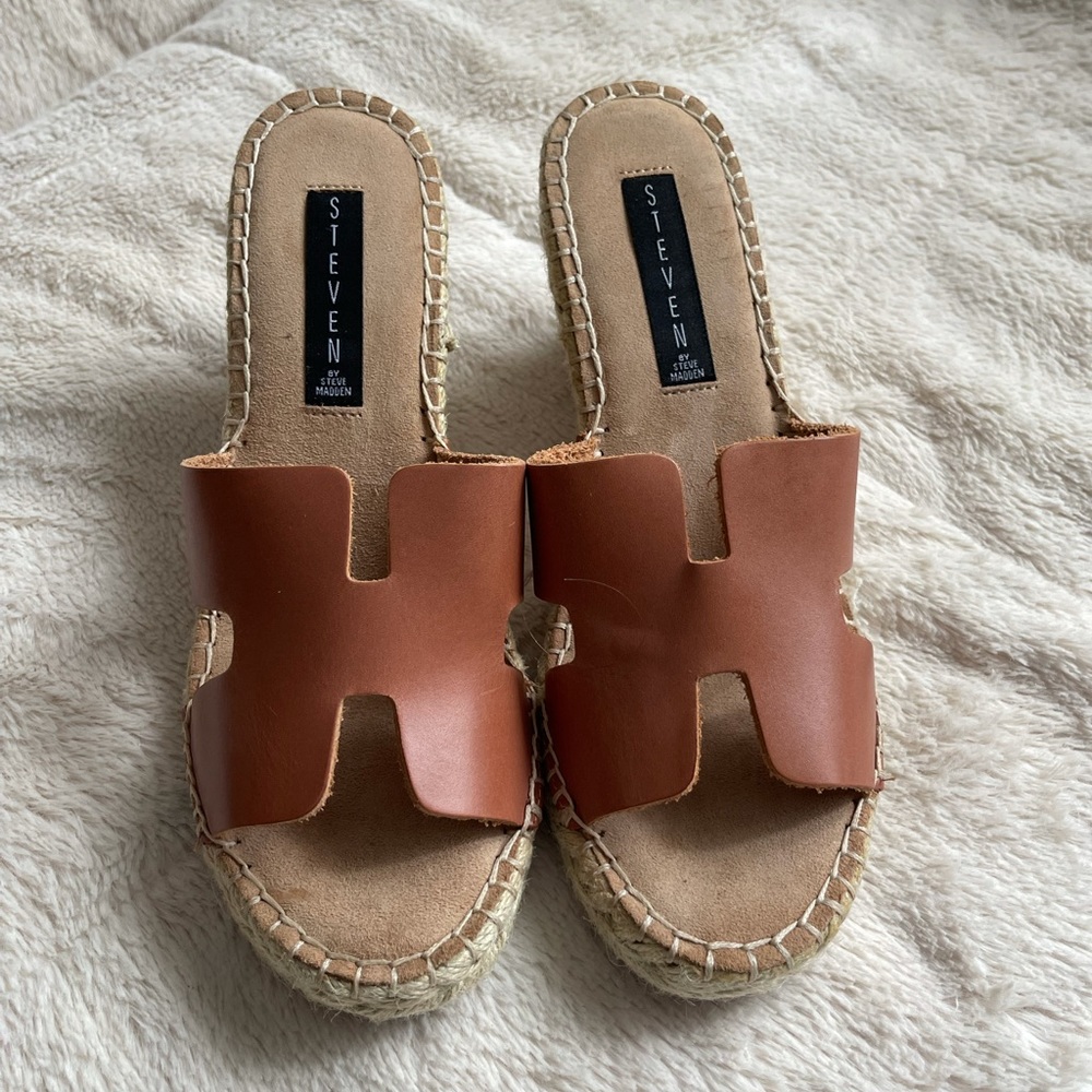 Steven by Steve Madden “H” Espadrille Wedge
